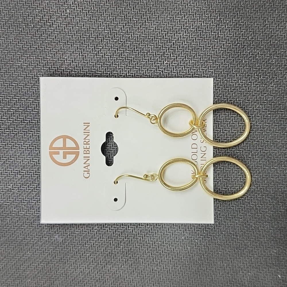 Gold earrings